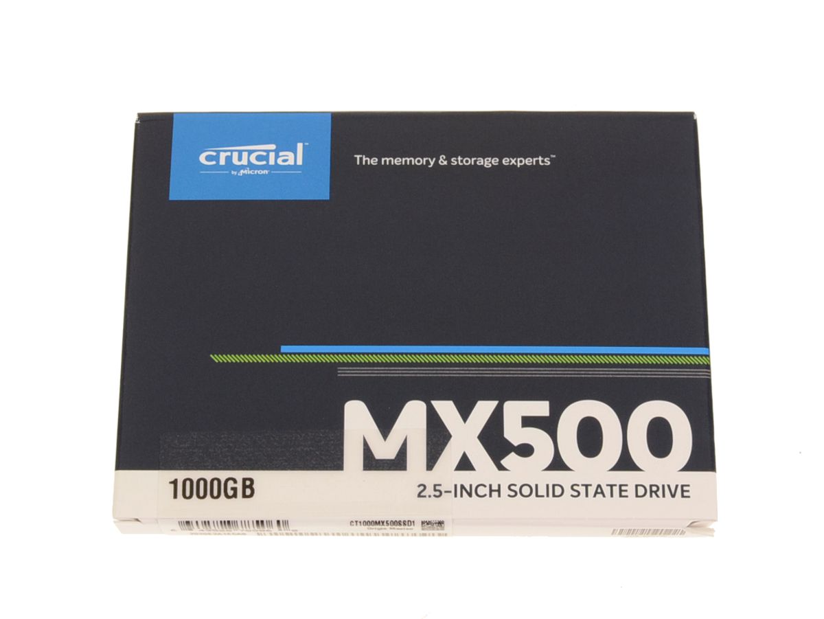 udstilling ambition at lege New Crucial MX500 Series SSD 1TB SATA III Hard Drive