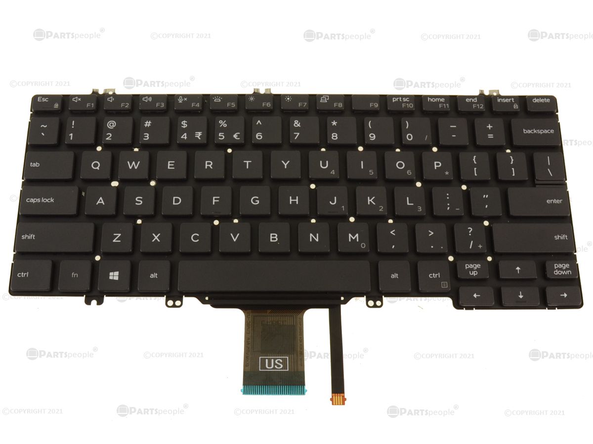 New US INTL Dell OEM Latitude 7300 Laptop Keyboard 5CDK4