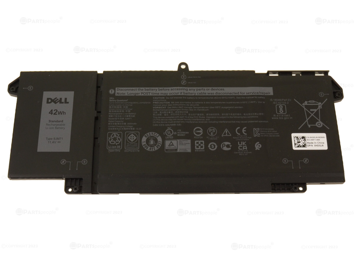 Dell OEM Original Latitude 5320 7320 7420 Battery 9JM71
