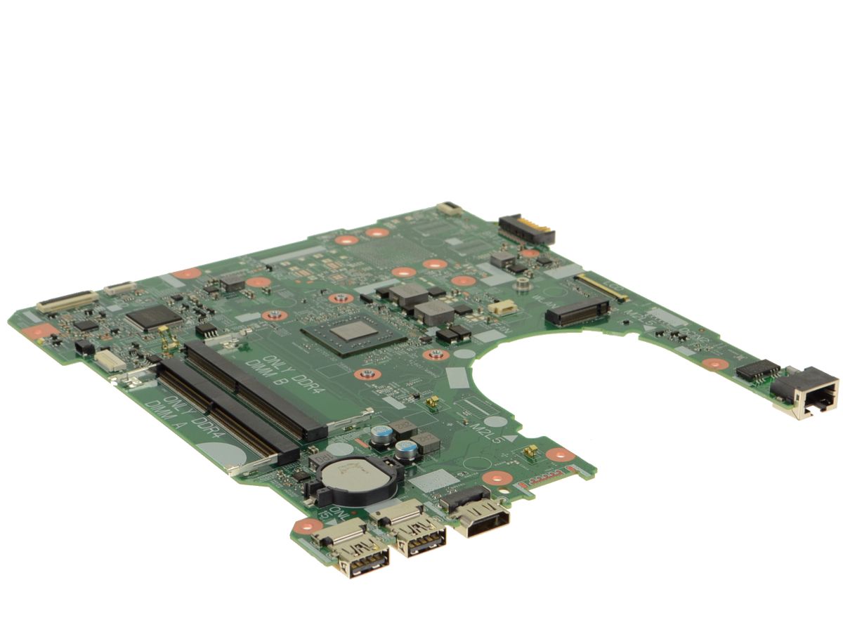 Dell OEM Inspiron 15 (3565) / 14 (3465) Motherboard System Board with AMD  E2-9000 1.8GHz - JCKNX